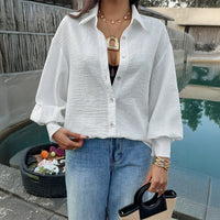 Women's Elegant, Effortless-Style Loose Slimming Shirt