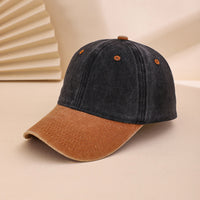 Men's And Women's Matching Embroidered Small Circle Striped Adjustable Washable Fashion Casual Baseball Cap For Daily Commuting And Traveling Combinations