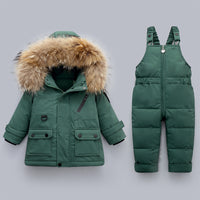 Winter Baby Boy's Down Jacket Suit