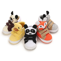 Soft Sole Cartoon Middle Top Toddler Shoes