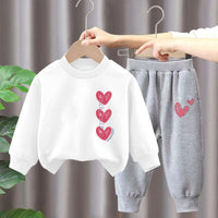 Children's Suit Girls' Sweater Two-piece Set