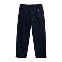 Pure Cotton Retro Workwear Baggy Straight Trousers Men