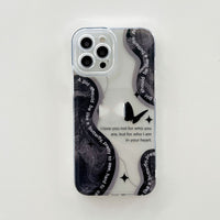 Cool Butterfly Advanced Transparent Anti-falling Mobile Phone Case