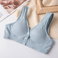 Nursing Bra For Pregnant Women Made Of Pure Cotton With A Push-up Design To Prevent Sagging