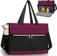 New Womens Oxford Fabric Bag Large Capacity Insulated Lunch Tote