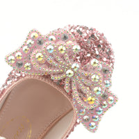 Children's New Bow Show Velcro Princess Shoes