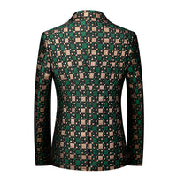 Men's Suit Stage Performance Small Suit Men's Single Row One Button