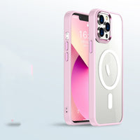 Metal Lens Ring Protective Sleeve Phone Case
