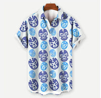Summer Leisure Printed Hawaiian Shirt Men Vacation Seaside