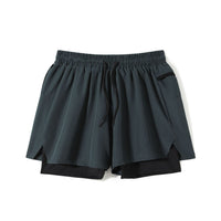 Men's Double-Layer Sports Shorts