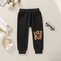 Korean Style Children's Hooded Sweater Trousers Suit