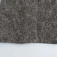 Commuter Waistband Design Overcoat Autumn Extended