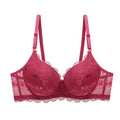 Lace Hollow Massage Push Up Bras Underwear For Women
