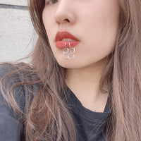 Trendy Geometric Tassel Ring Lip Studs Nightclub