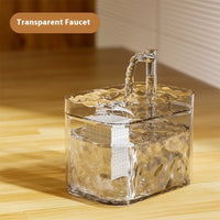 Cat Water Fountain Automatic Circulation Flow Water Fountain Kitten Drinking Water Apparatus