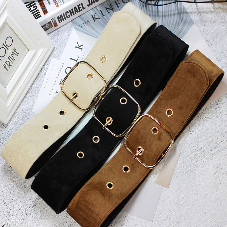 Fashion Autumn And Winter Flannelette Waistband For Women