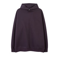Hooded Sweater Loose All-matching Solid Color Men