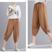 Summer Thin Loose Harem Pants For Women