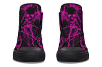 Printed Couple High-top Canvas Shoes