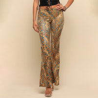 Sexy Stretchy Flared Leg Slim Fit Pants Fashion-forward