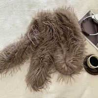 Personalized Hot Girl High-grade Plush Scarf For Women