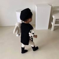 Linen Pattern Sweater Layered Oversized Loose Knit Vest