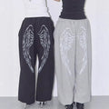Loose-fit Retro Hip-hop Casual Pants For Women