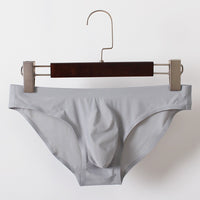 Men's Seamless Triangle Underwear Ice Silk Low Waist