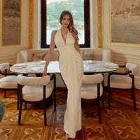 Womens Slim-Fit New Split-Style Dress