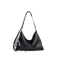 Leather Women's Casual Zip Crossbody Bag