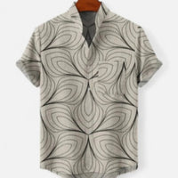 Digital 3D Short-sleeved Beach Sports Top