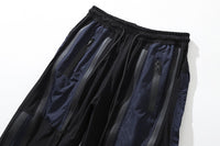 High Street Panel Drawstring Contrast Multi-pocket Trousers