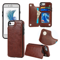 Crazy Horse Print Leather Protective Case Mobile Phone Holster