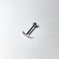 Luna Advanced Titanium Steel Hypoallergenic Short Rod Replacement Nail Tongue Ring
