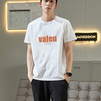 Pure Cotton Short-sleeve T-shirt Trendy Casual Top