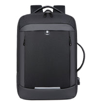Multi-functional Black Breathable Laptop Backpack