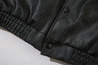Men's Spring And Autumn Loose Trendy Punk Button Motorcycle Clothing Jacket
