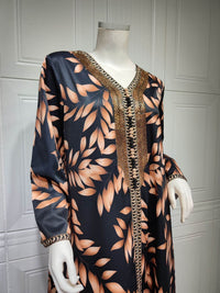 Middle East Muslim Women's Wear Arab Robe Dress