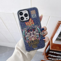 Foreign Style National Tide Portrait Tide Brand Anti-fall Mobile Phone Case