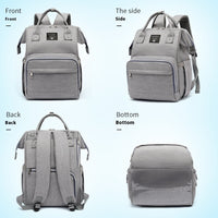 Women's Korean-style Double-shoulder Outing Baby Backpack