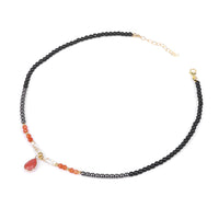 4mm Haematite Stone Bead Necklace