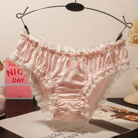 Female Lace Sweet Japanese Bow Underwear