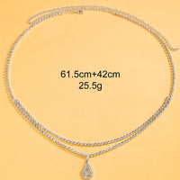 Water Drop Pendant Waist Chain Women's Simple Fashion