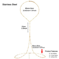 Stainless Steel Bead Chain Waist