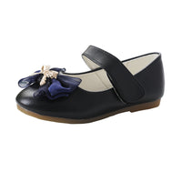 Bowknot Casual PU Leather Bridal Bouquet Children's Shoes