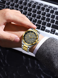 Fashionable Minimalist And Personalized Alloy Mens Watch
