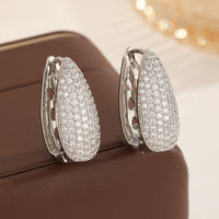Women's European And American-style Micro-pave Cubic Zirconia Earrings