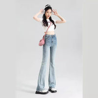 Women's Fashion Slim Gradient Bootcut Pants