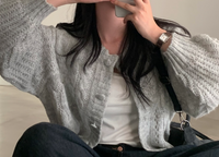 Retro Lazy Style Sweater Coat Women's Winter