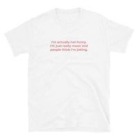 Cotton American Street Font Print Niche Retro Loose Short Sleeve